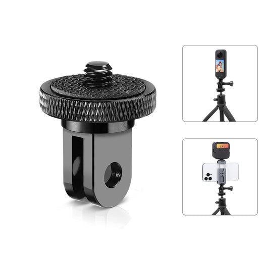 PULUZ 1/4 inch Screw Metal Tripod Mount Action Camera Adapter, Metal Camera Adapter