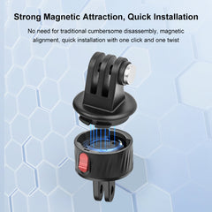 PULUZ Action Camera Magnetic Base Adapter, Magnetic Base