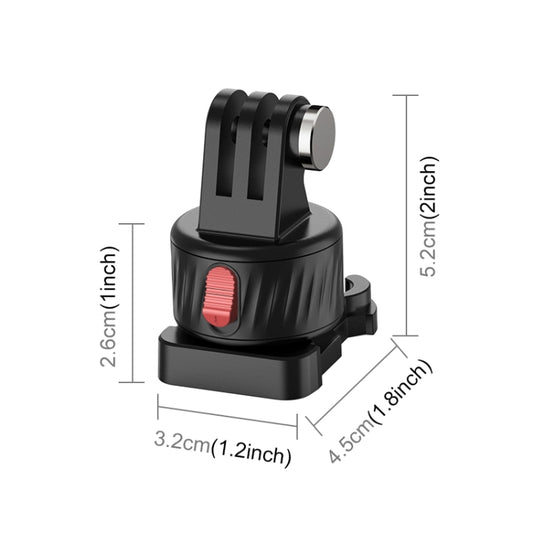 PULUZ Action Camera Quick Release Magnetic Base Adapter, Quick Release Magnetic Base