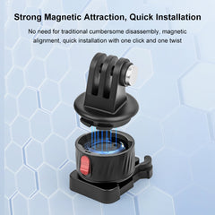 PULUZ Action Camera Quick Release Magnetic Base Adapter, Quick Release Magnetic Base