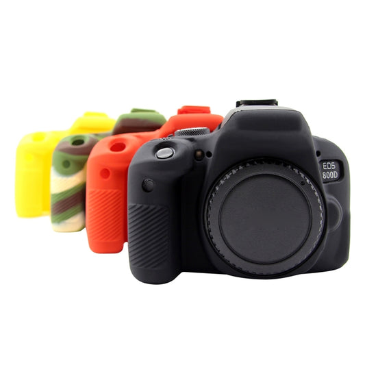 PULUZ Soft Silicone Protective Case for Canon EOS 800D, For Canon 800D