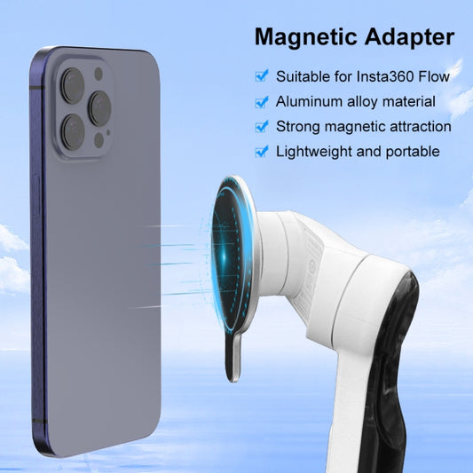 PULUZ For Insta360 FLow Gimbal Magnetic MagSafe Adapter Phone Holder