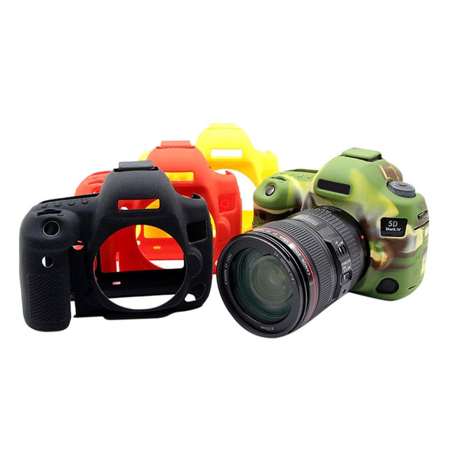 PULUZ Weiche Silikon-Schutzhülle für Canon EOS 5D Mark IV, für Canon 5D Mark IV, für Canon 5D4