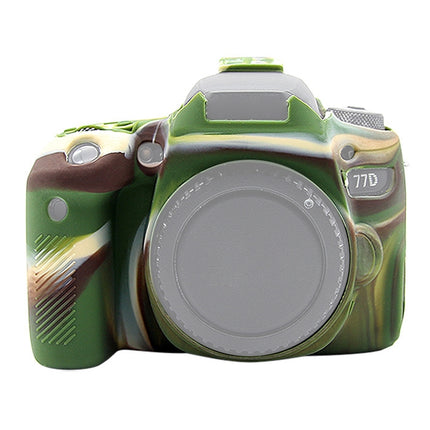 PULUZ Soft Silicone Protective Case for Canon EOS 77D, For Canon 77D
