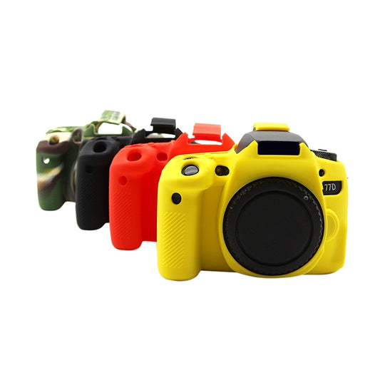 PULUZ Soft Silicone Protective Case for Canon EOS 77D, For Canon 77D