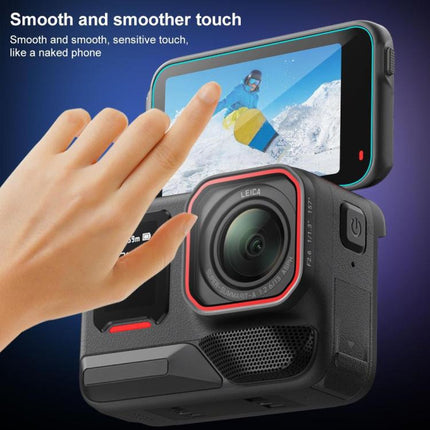 For Insta360 Ace Pro 2 PULUZ 3 in 1 Rear & Front  Screen and Lens Tempered Glass Film, For Insta360 Ace Pro 2