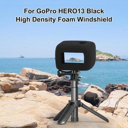 Für GoPro HERO13 Schwarz PULUZ Schaum Windschutzscheibe Gehäuse Fall