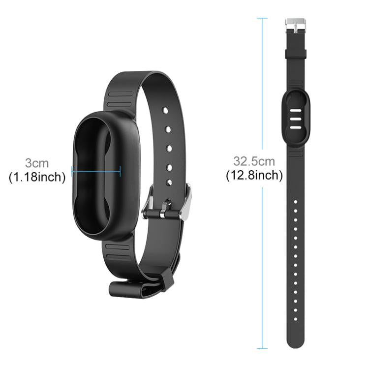 Para Insta360 GO 3 / GO 3S PULUZ Funda de silicona Correa de muñeca para bicicleta Soporte de extensión