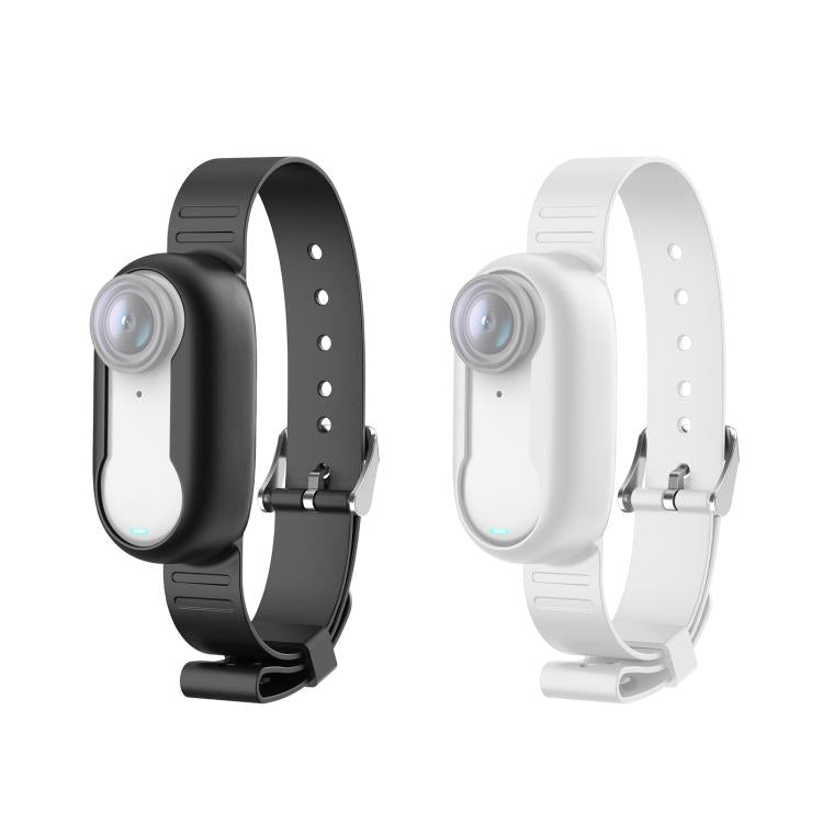 Para Insta360 GO 3 / GO 3S PULUZ Funda de silicona Correa de muñeca para bicicleta Soporte de extensión