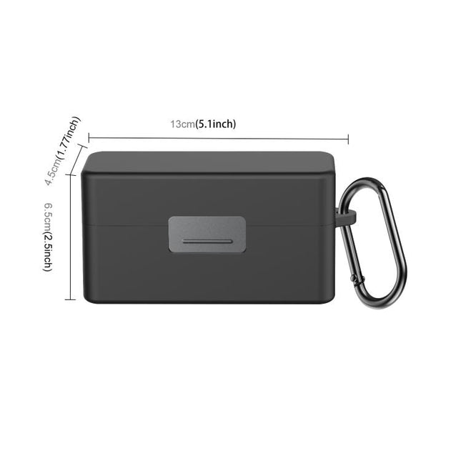 Estuche de carga PULUZ para DJI Mic 2, funda protectora de silicona a prueba de rayones, para DJI Mic 2