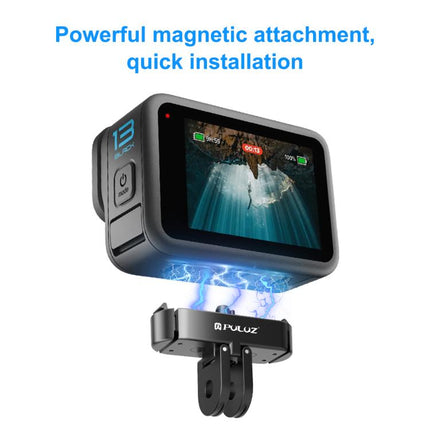 For GoPro HERO13 Black PULUZ Magnetic Quick Release Metal Base