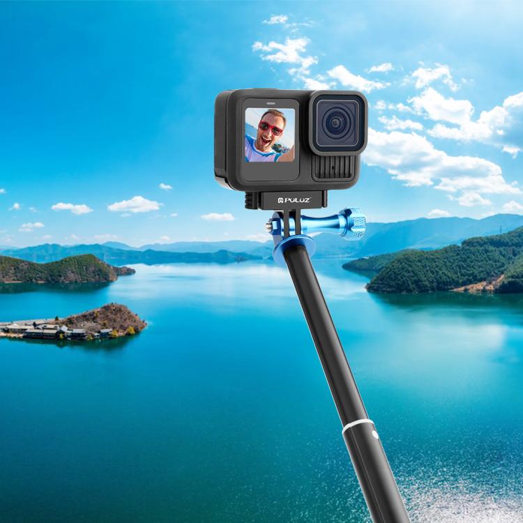 PULUZ Quick Release Magnetic Folding Finger Base Mount for GoPro HERO12 Black /11 Black /11 Black mini /10 Black /9 Black /8 Black / Max