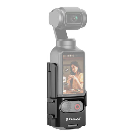 Para DJI OSMO Pocket 3 PULUZ Marco de protección de plástico Soporte adaptador de zapata fría de expansión, Marco de protección de plástico