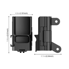 Für DJI OSMO Pocket 3 PULUZ Kunststoff-Schutzrahmen-Erweiterungs-Kaltschuh-Adapterhalterung, Kunststoff-Schutzrahmen