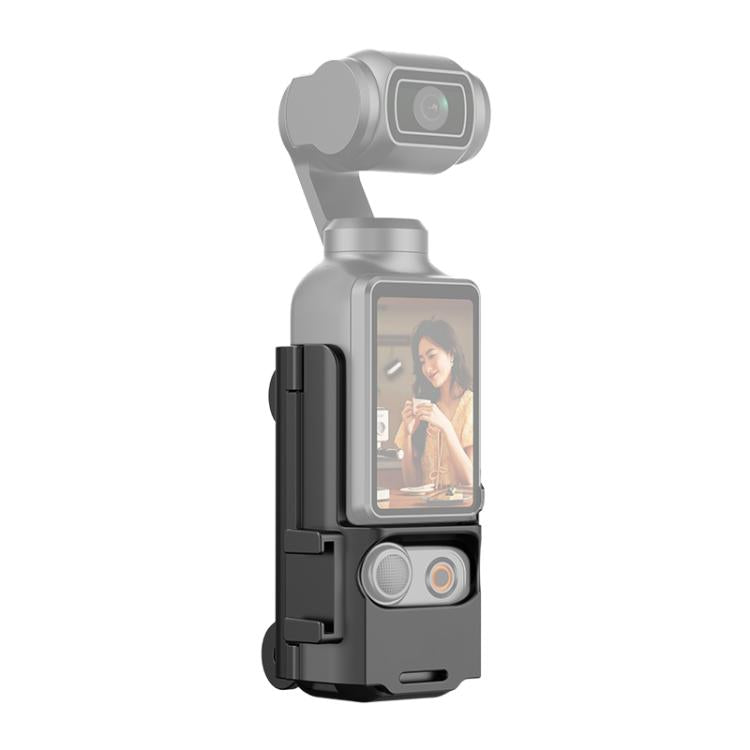 Für DJI OSMO Pocket 3 PULUZ Kunststoff-Schutzrahmen-Erweiterungs-Kaltschuh-Adapterhalterung, Kunststoff-Schutzrahmen