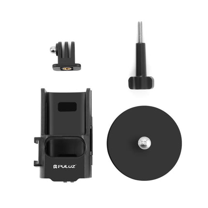 Para DJI OSMO Pocket 3 PULUZ Marco protector Soporte de escritorio magnético Base ajustable en ángulo, Soporte de escritorio magnético