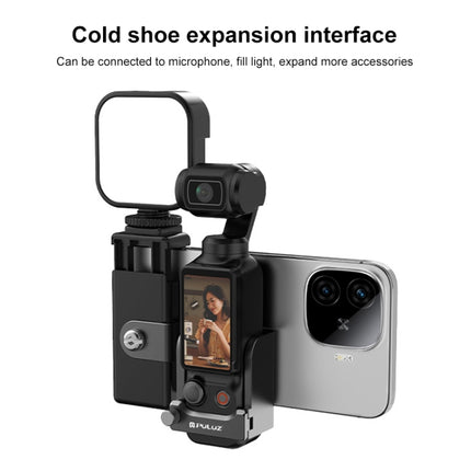 Para DJI OSMO Pocket 3 PULUZ Marco protector Expansión Soporte adaptador de abrazadera para teléfono, Marco de abrazadera para teléfono