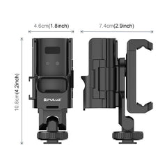 Abrazadera de expansión para teléfono con marco protector PULUZ para DJI OSMO Pocket 3, compatible con poste de trípode