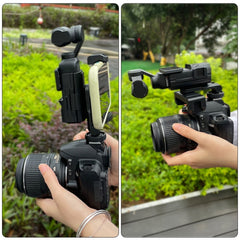 For DJI OSMO Pocket 3 PULUZ Protective Frame Expansion Phone Clamp, Compatible with Tripod Pole