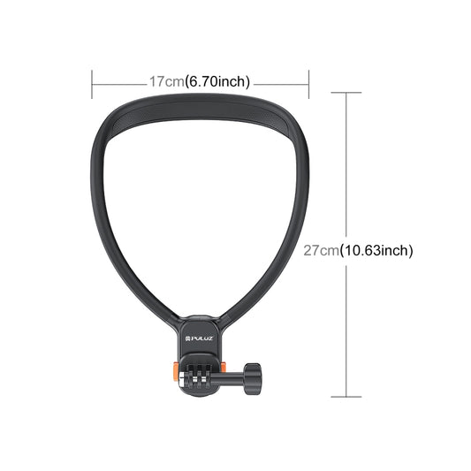 PULUZ Lazy Neck Bracket Magnetic Quick Release POV View Mount