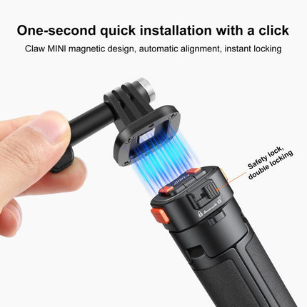 PULUZ Mini Magnetic Quick Release Selfie Stick Tripod, Magnetic Quick Release Tripod