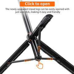 PULUZ 1.3m Action Camera Selfie Stick Tripod Vlog Live Streaming Holder, 1.4m Action Camera Tripod