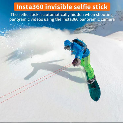 PULUZ 1,3 m Action-Kamera-Selfie-Stick-Stativ Vlog Live-Streaming-Halter, 1,4 m Action-Kamera-Stativ
