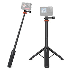 PULUZ Action-Kamera-Verlängerungsstativ, Selfie-Stick-Ständer für GoPro, Action-Kamera-Stativ