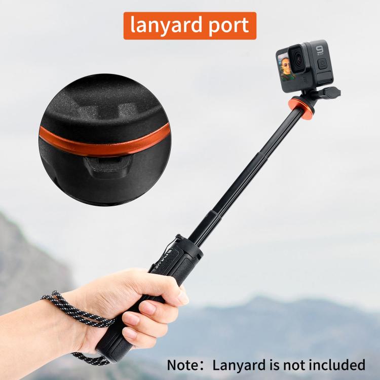 PULUZ Action-Kamera-Verlängerungsstativ, Selfie-Stick-Ständer für GoPro, Action-Kamera-Stativ
