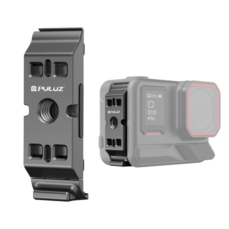 Cubierta de interfaz lateral de batería de aleación de aluminio PULUZ ACE/AC para Insta360 Ace Pro 2, para puerto ACE/AC de Insta360 Ace Pro 2