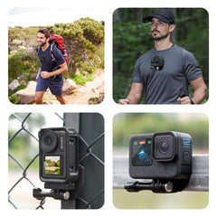 PULUZ Action Camera Magnetic Neck Mount Holder Vlog POV Neck Strap