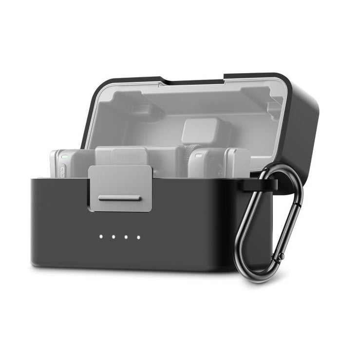 For DJI Mic Mini PULUZ Charging Case Silicone Scratch-proof Protective Cover, For DJI Mic Mini