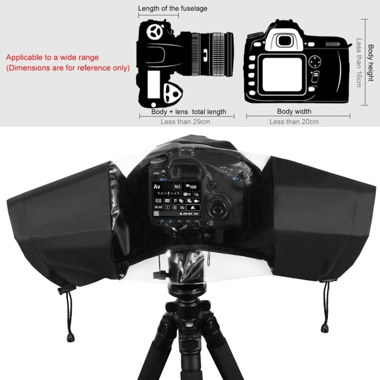 Estuche a prueba de lluvia PULUZ para cámaras DSLR y SLR, funda a prueba de lluvia (AE), funda a prueba de lluvia