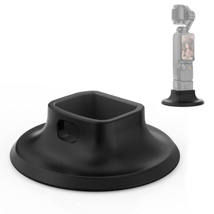 For DJI Osmo Pocket 3 PULUZ Adhesive Type Silicone Dock Desktop Base Bracket