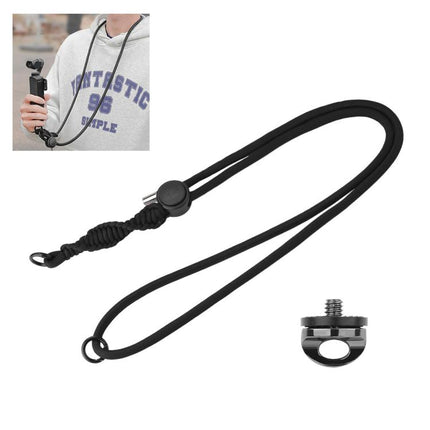 PULUZ Sports Camera Lanyard Long Adjustable Anti-lost Rope for OSMO Pocket 3 / Insta360 X4