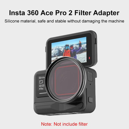 For Insta360 Ace Pro 2 PULUZ Filter Holder Metal Protective Filter Frame