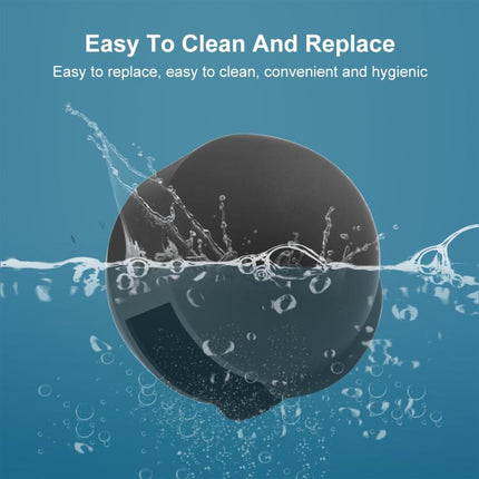 For Insta360 X5 PULUZ Invisible Dive Case Lens Guard Silicone Protective Lens Cap Cover