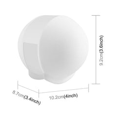 For Insta360 X5 PULUZ Invisible Dive Case Lens Guard Silicone Protective Lens Cap Cover