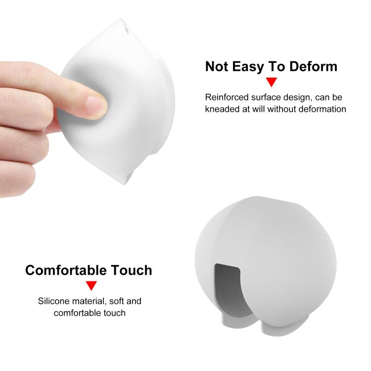 For Insta360 X5 PULUZ Invisible Dive Case Lens Guard Silicone Protective Lens Cap Cover