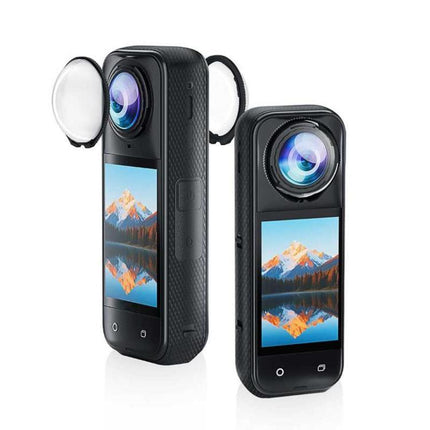 For Insta360 X5 PULUZ Rotation PC Lens Guard  Protective Cover