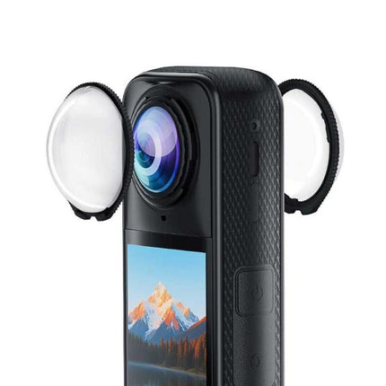 For Insta360 X5 PULUZ Rotation PC Lens Guard  Protective Cover