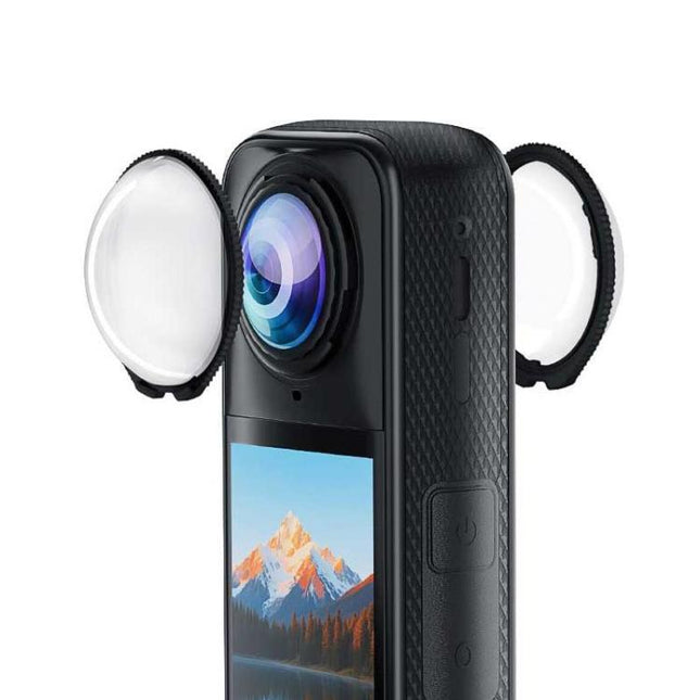 For Insta360 X5 PULUZ Rotation PC Lens Guard  Protective Cover
