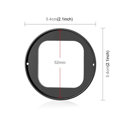 For Insta360 Ace Pro 2 PULUZ 52mm UV Lens Filter Adapter Ring with Lens Cover, For Insta360 Ace Pro 2 Filter Adapter Ring