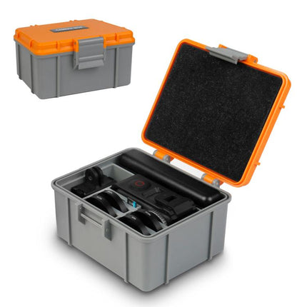 For DJI Osmo Action 5 Pro / 4 / 3 PULUZ Waterproof Hard Carrying Suitcase Outdoor Protective Storage Box