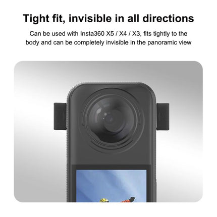 For Insta360 X5 / X4 / X3 PULUZ 6pcs Noise Reduction Windshield Foam Gasket