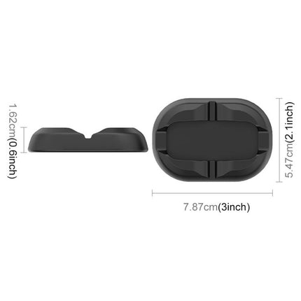 For DJI Osmo 360 PULUZ Silicone Base Stand, Desktop Silicone Base