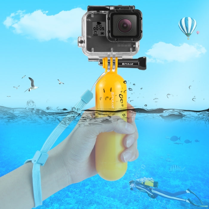 Empuñadura flotante PULUZ con correa para GoPro, Insta360, DJI y otras cámaras de acción, empuñadura flotante