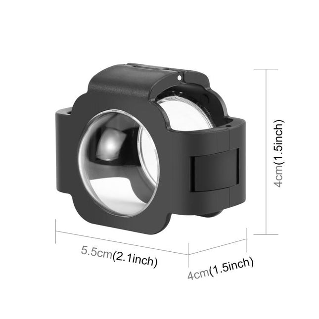Para Insta360 X3 PULUZ Lens Guard Funda protectora, Protector de lente