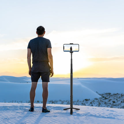 PULUZ 157cm Metal Selfie Stick Monopod  for Insta360 One RS / X2 / X3 / X4 / DJI Osmo 360, 150cm Monopod