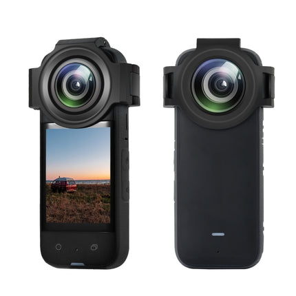 For Insta360 X3 PULUZ Upgrade Optical Glass Lens Guard Protective Cover, Upgrade Lens Guard